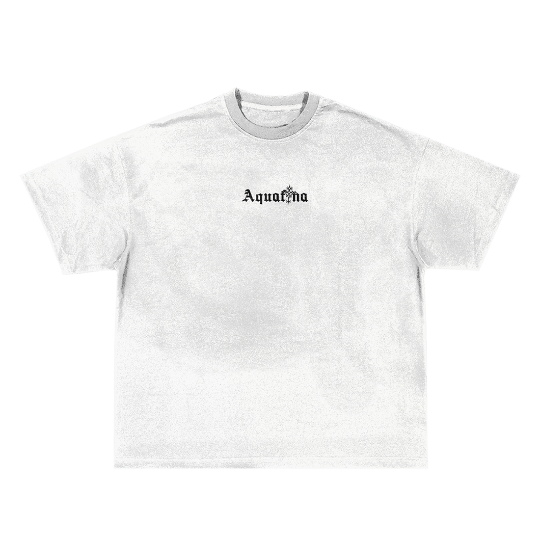 AQF logo tee (white)